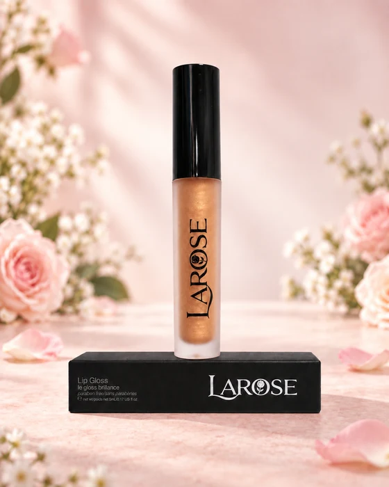 Champagne irisé — LG26, avec son emballage LaRose