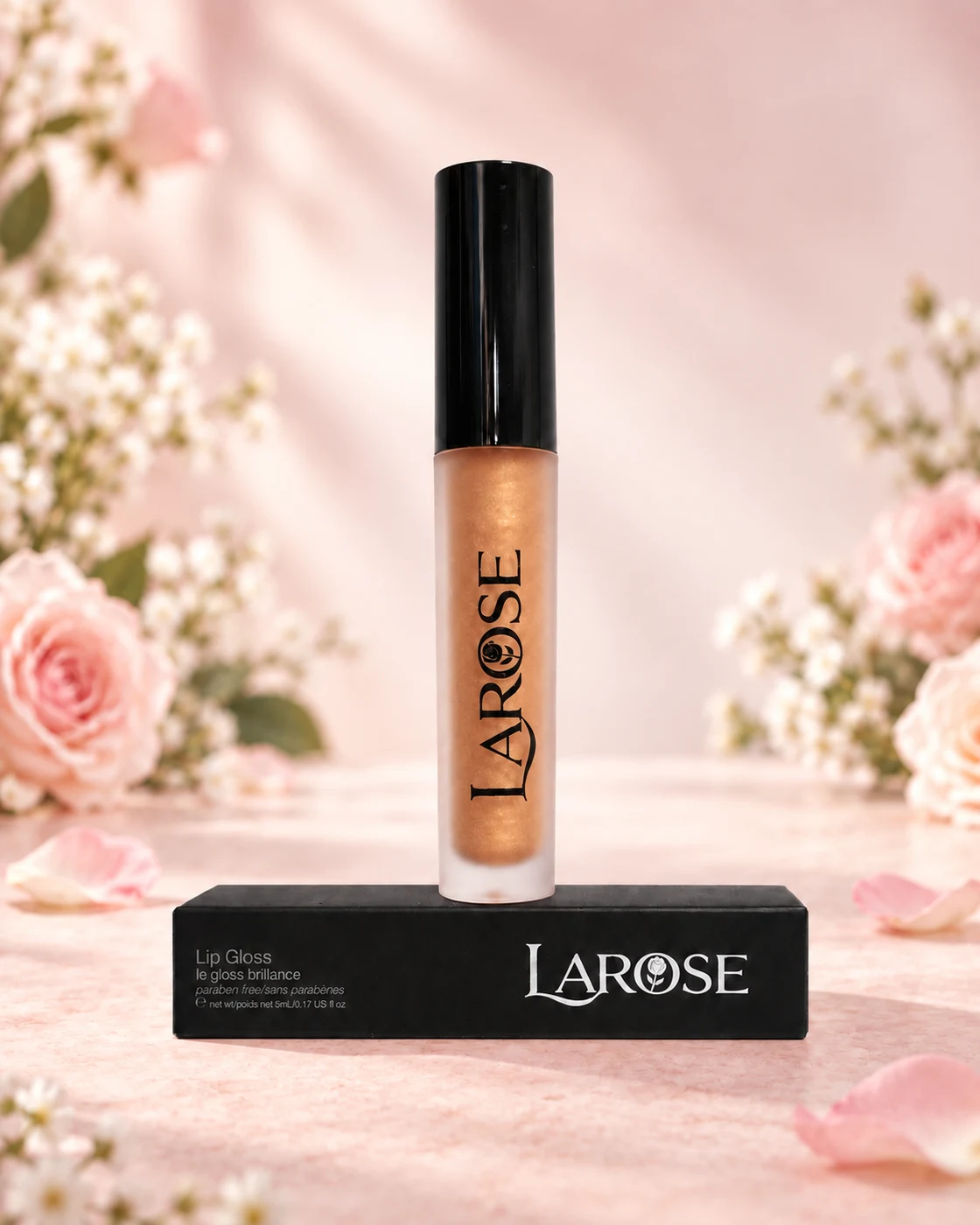 Brillant à lèvres Champagne irisé — LG26
